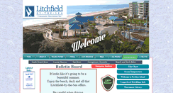 Desktop Screenshot of litchfieldbythesea.com